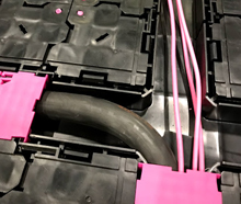 Easy to route cabling