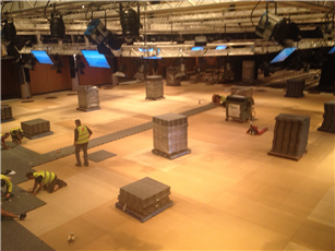 Qik-Link put down 700m2 of flooring for the G20 Summit in Brisbane