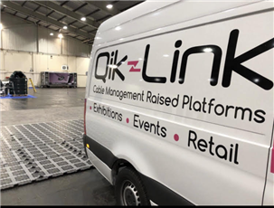 Qik-Link install raised platforms across Exhibitions, for retail projects and events across the UK and further afield